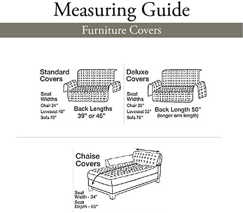 SureFit Home Decor Sofa Slipcover Universal Microfiber
