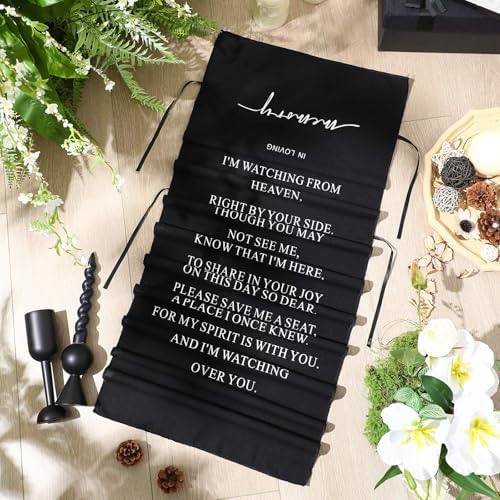Loving Memory Wedding Chair Sign - Reserved Seat Banner for Ceremony