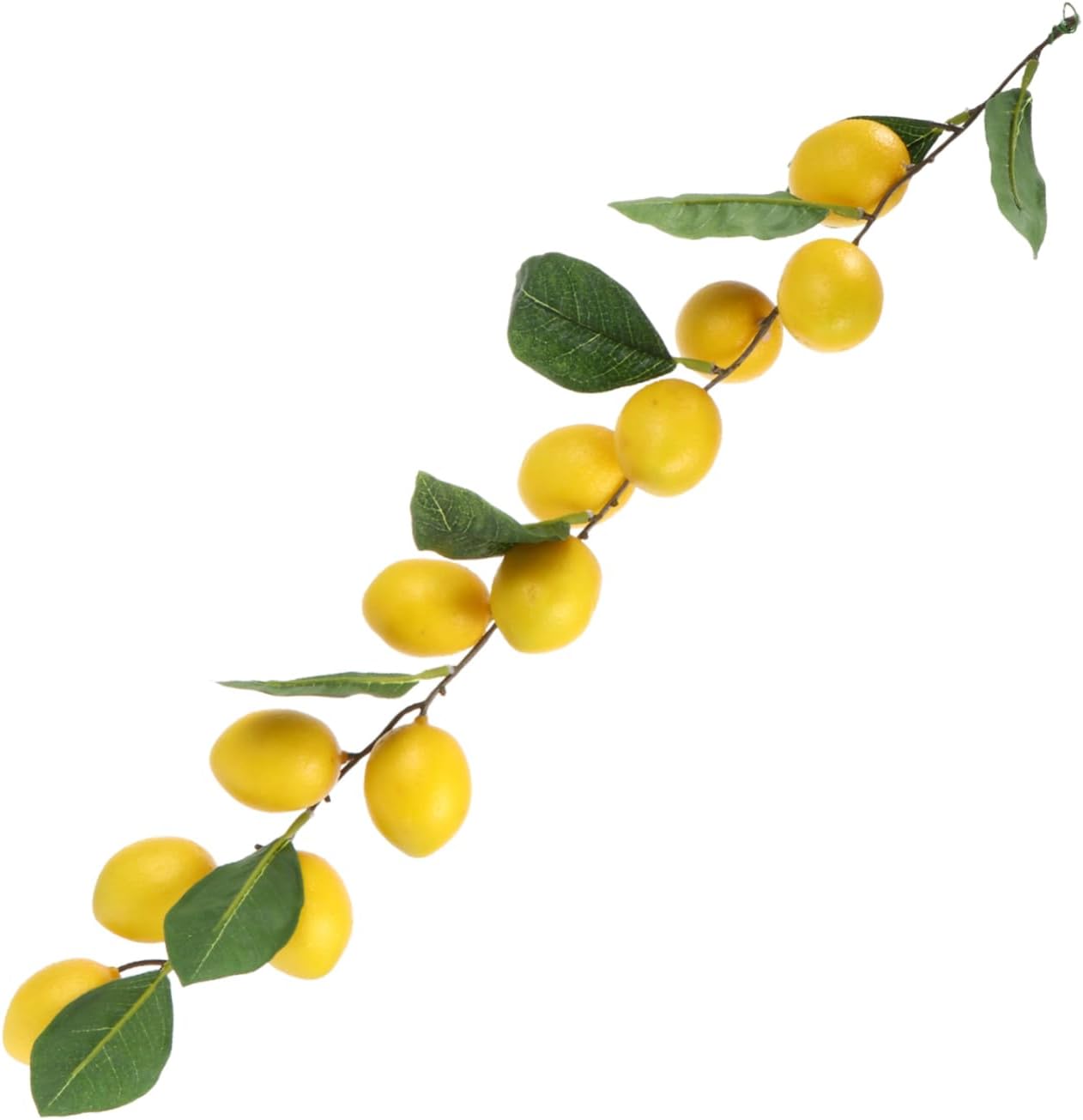 VOSAREA 1pc Lifelike Lemon Rattan Hanging Wall Art