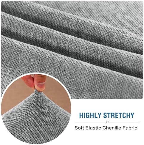 HVERSAILTEX Stretch Chenille Chaise Cover