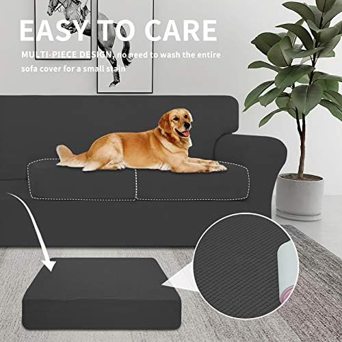 Easy-Going 2 Piece Stretch Sofa Cover for Dogs