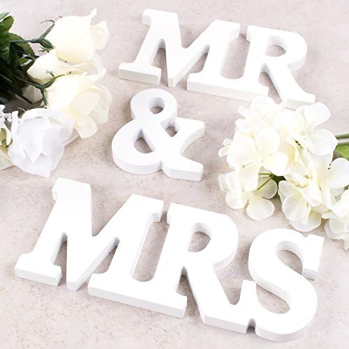 Super Z Outlet Mr And Mrs Wooden Signs Wedding Decor