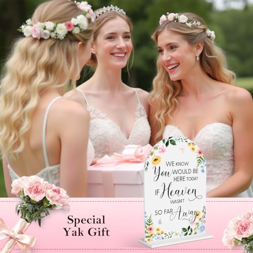 Wedding Memorial Sign with Gold Decor
