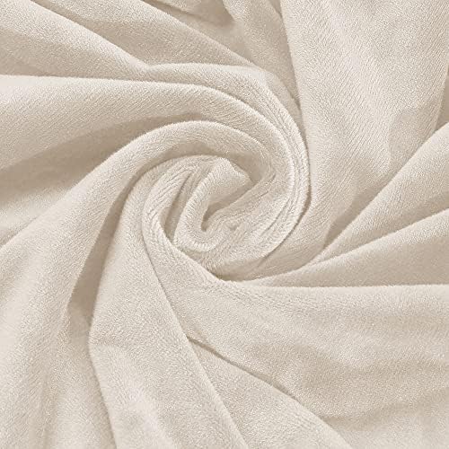 MIFXIN 2-Piece Velvet Tub Chair Slipcover Set