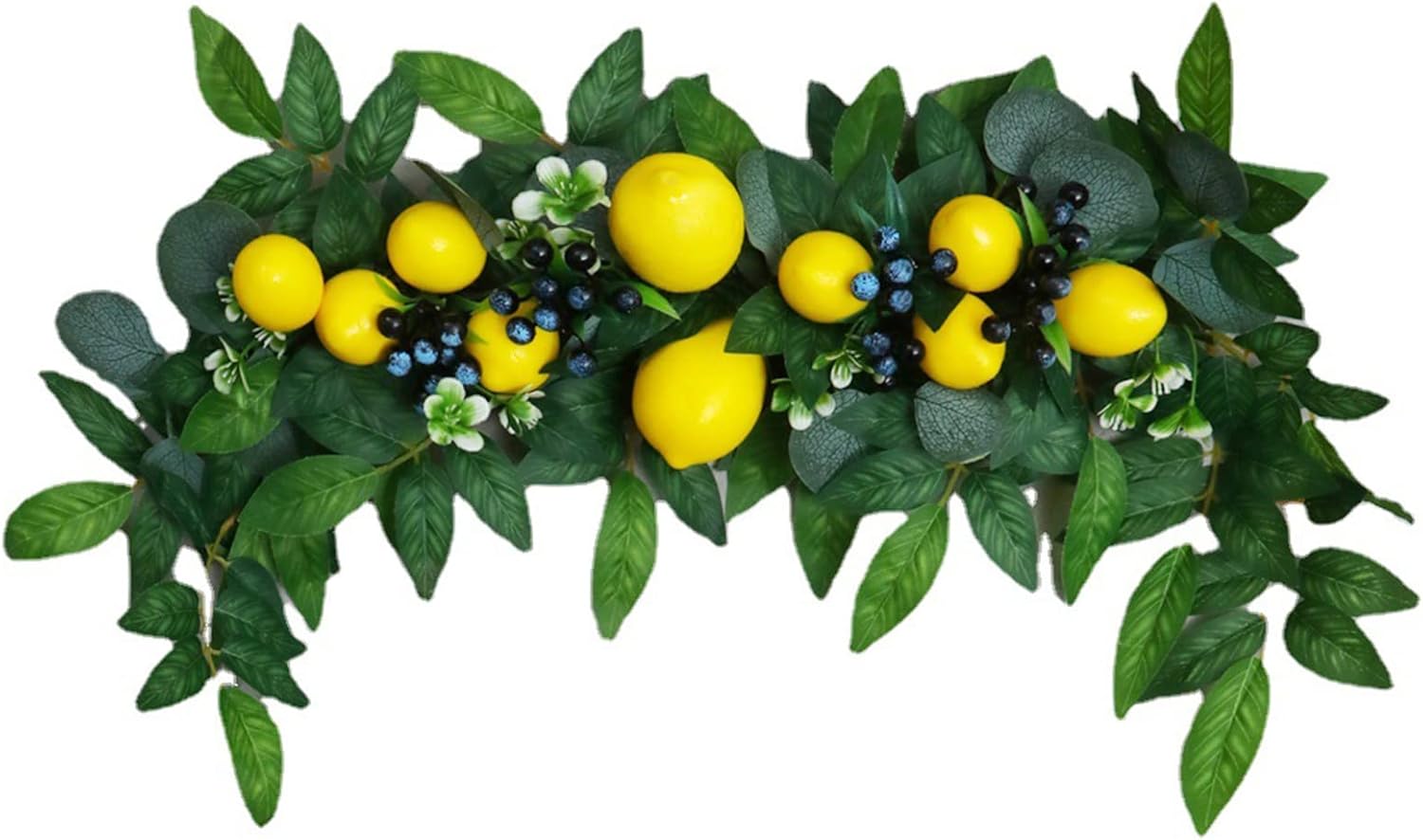 256 Inch Artificial Lemon Swag for Front Door