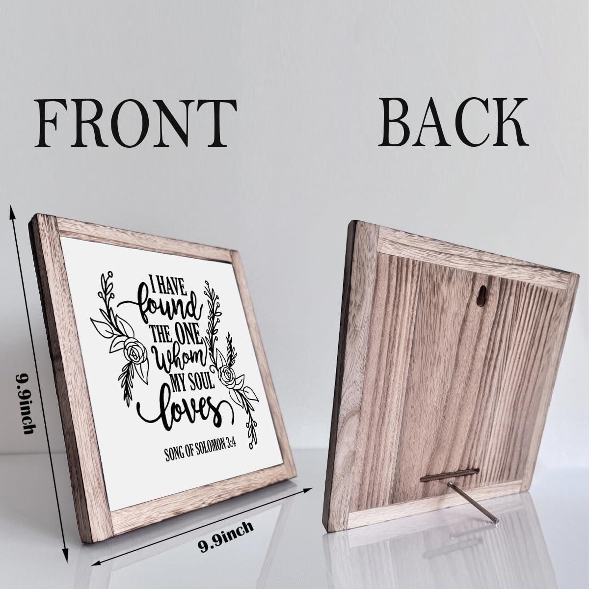 Biblical Love Scripture Wall Decor Christian Wedding Gift