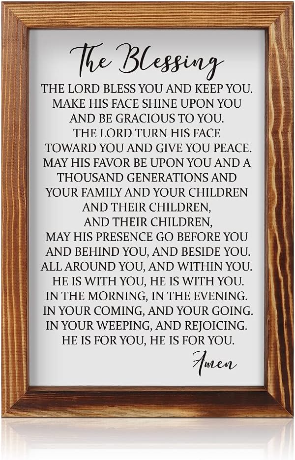 CHDITB Psalm 91 Framed Wood Sign 11x16