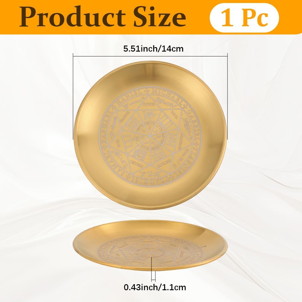 Twelve Tonstellations Stainless Steel Prayer Offering Bowl