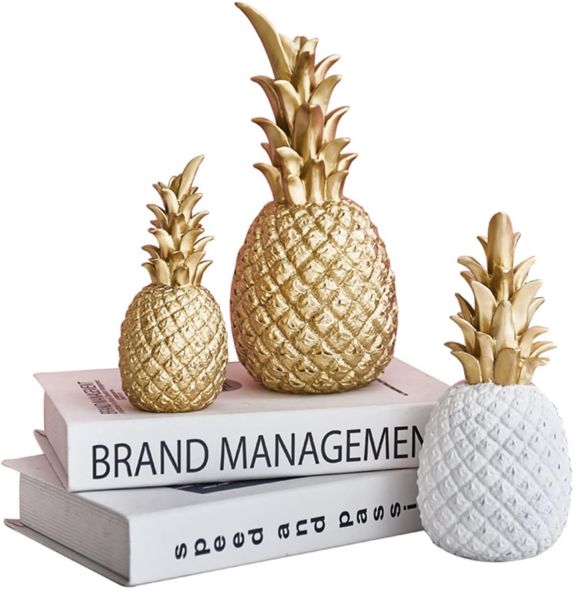 Amosfun Artificial Pineapple Decor for Home and Wedding Centerpieces