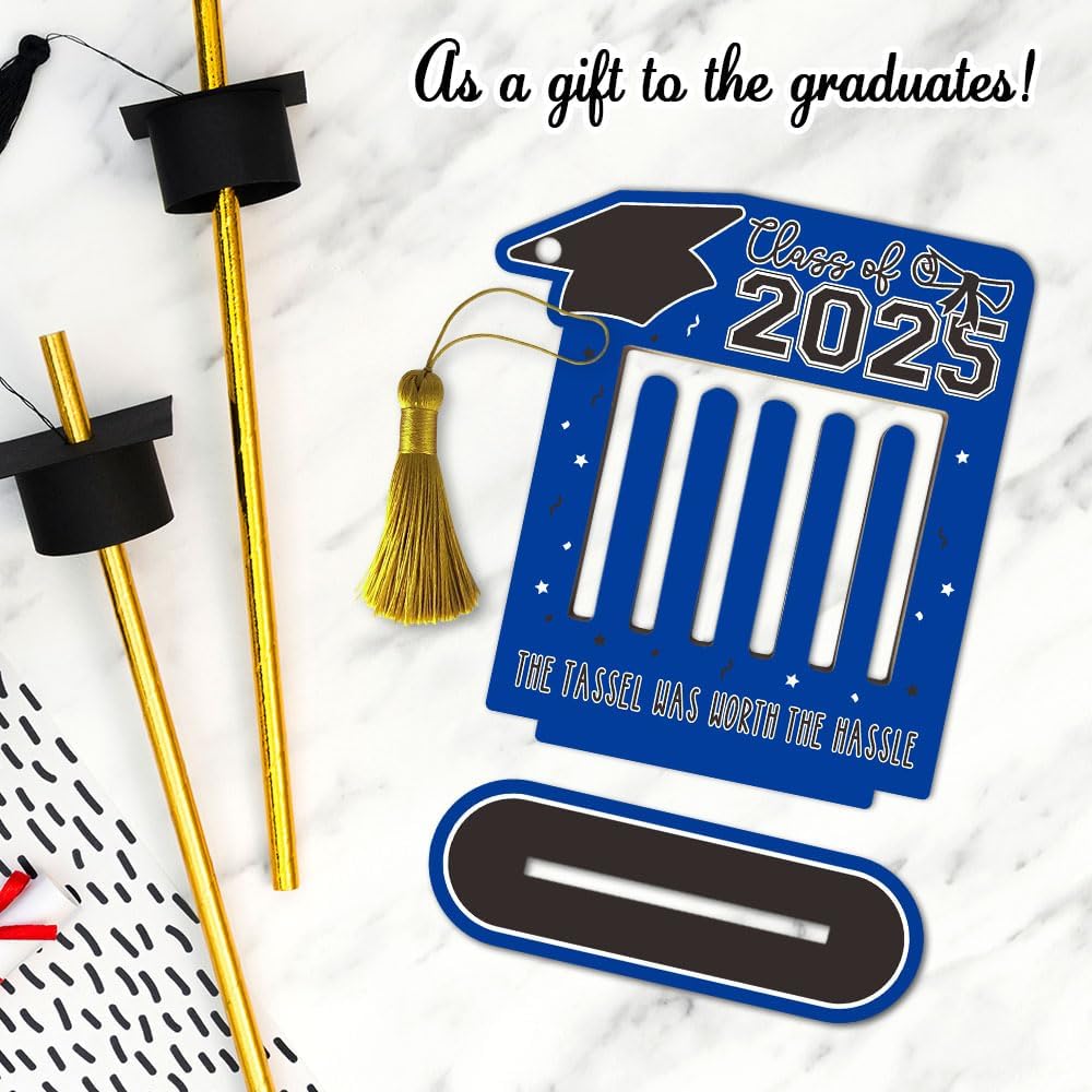 2025 Graduation Gift Money Holder Frame Blue