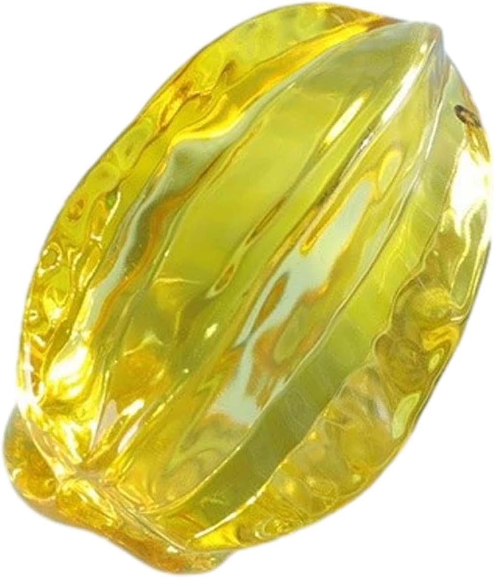 Artificial Fruit Glass Figurine for Home Decor