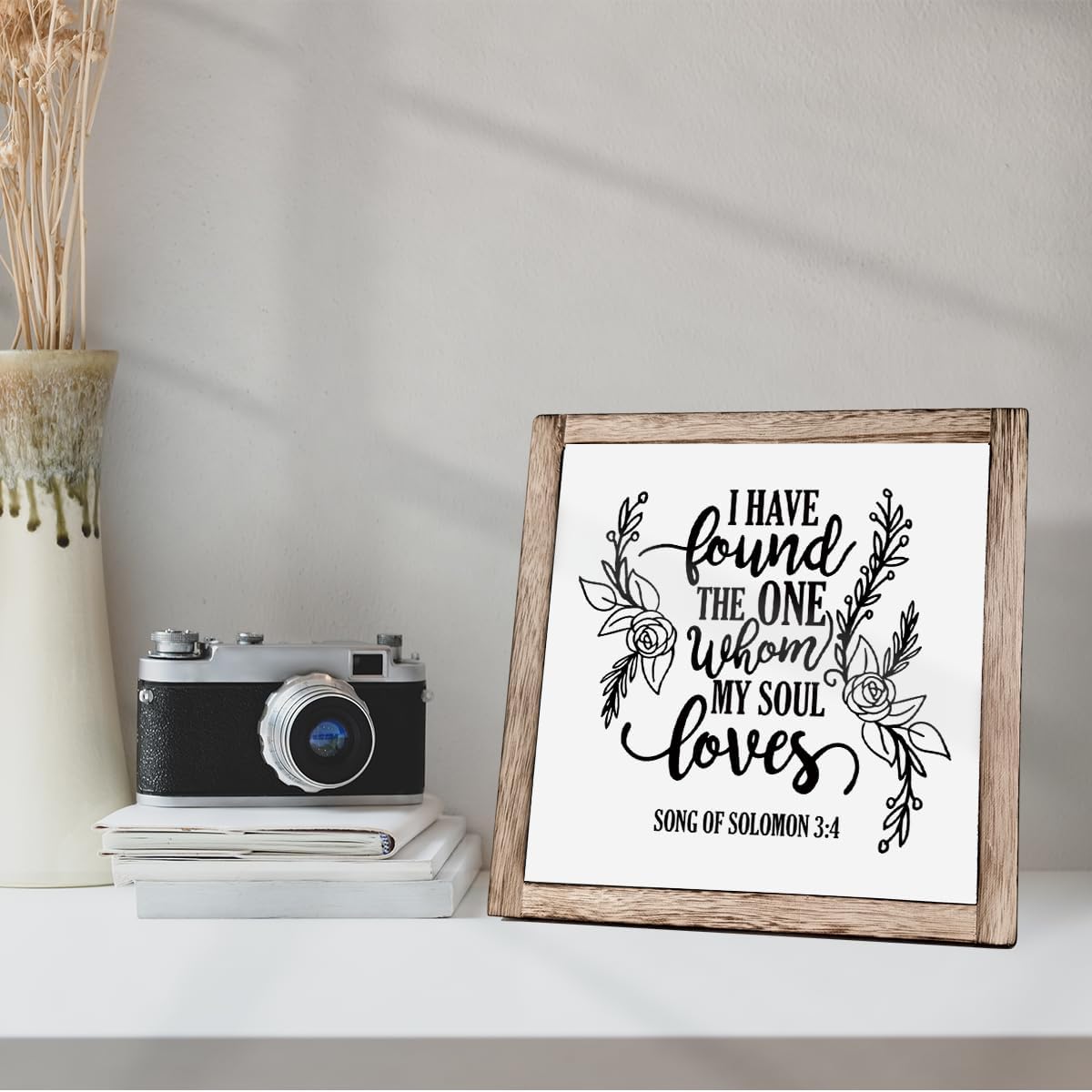 Biblical Love Scripture Wall Decor Christian Wedding Gift