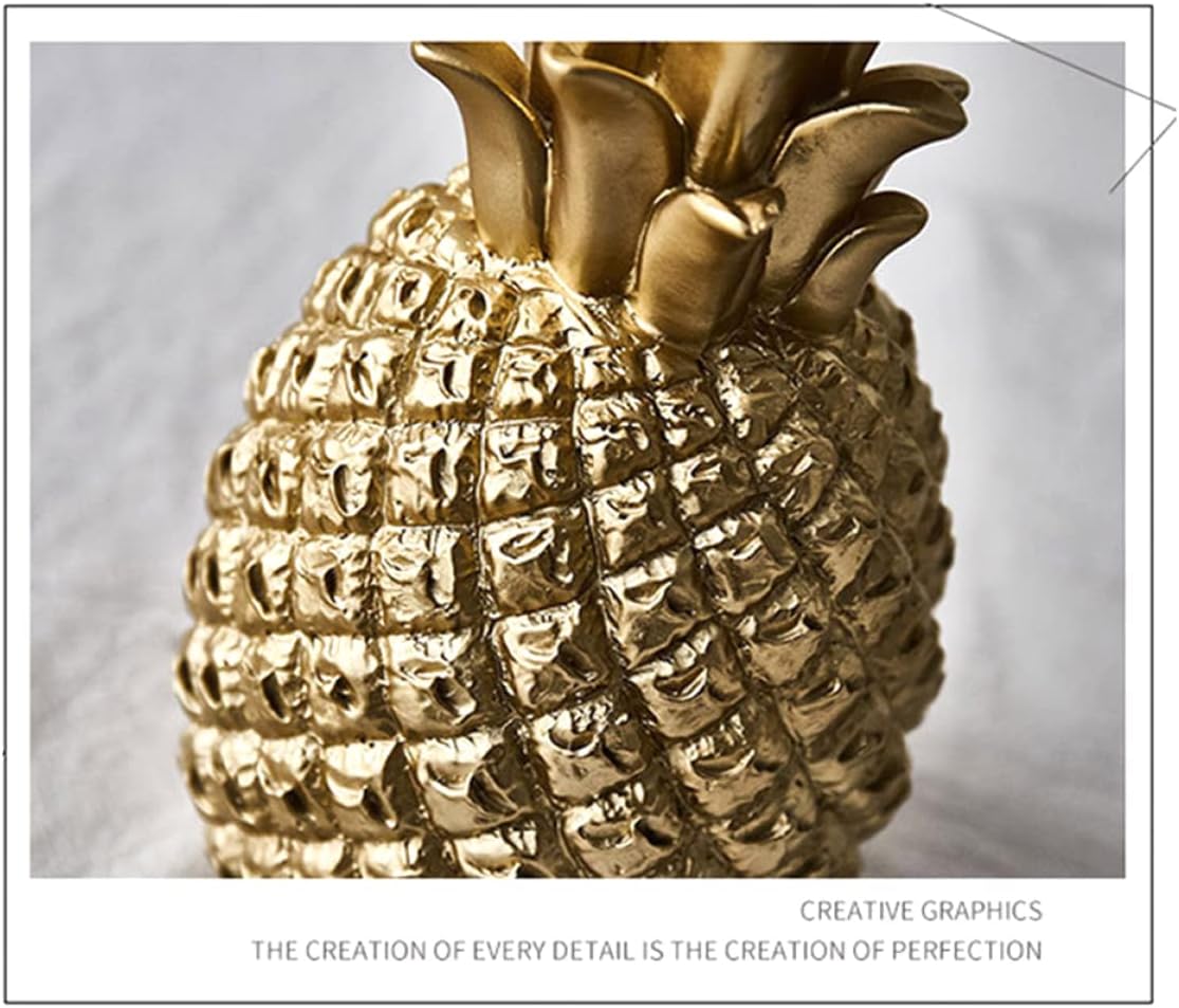 Resin Pineapple Desk Decor - Modern Farmhouse Style