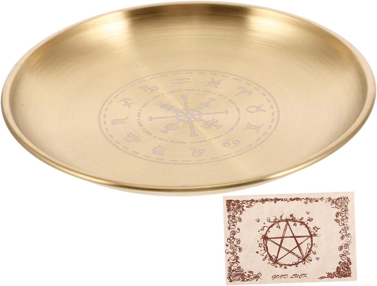 Zerodeko Altar Bowl for Wiccan Ritual and Tarot