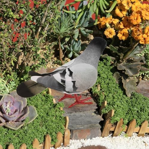Foam Pigeon Model Artificial Dove Garden Decor