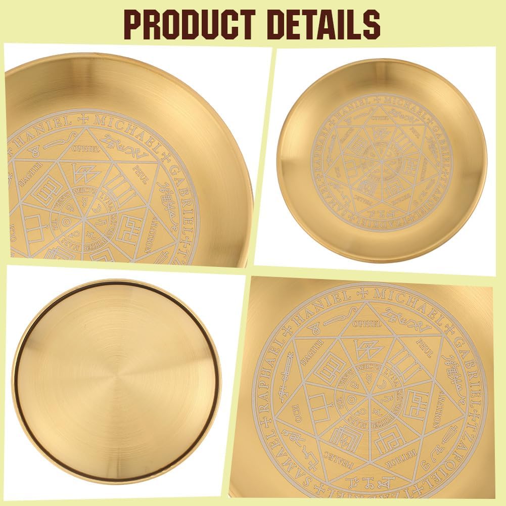 Twelve Tonstellations Stainless Steel Prayer Offering Bowl