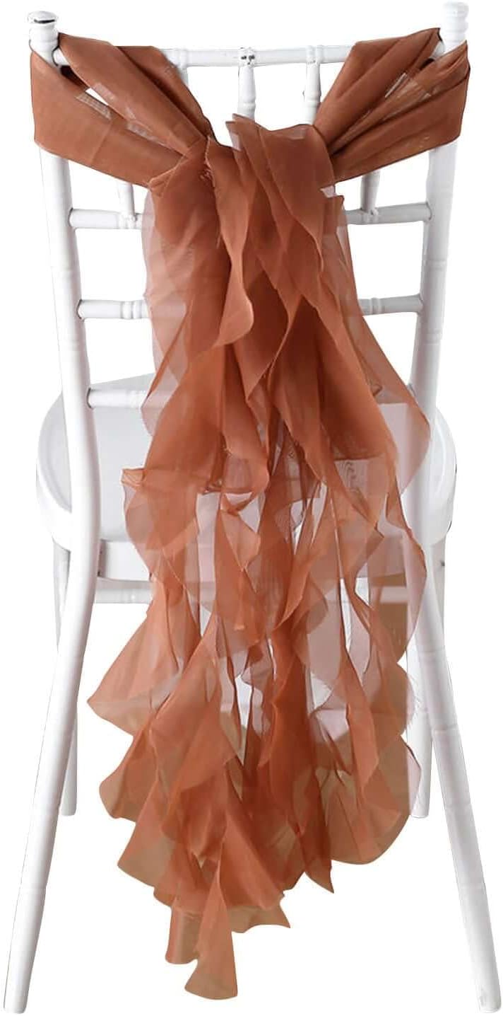 Efavormart Premium Wedding Chair Sashes Set