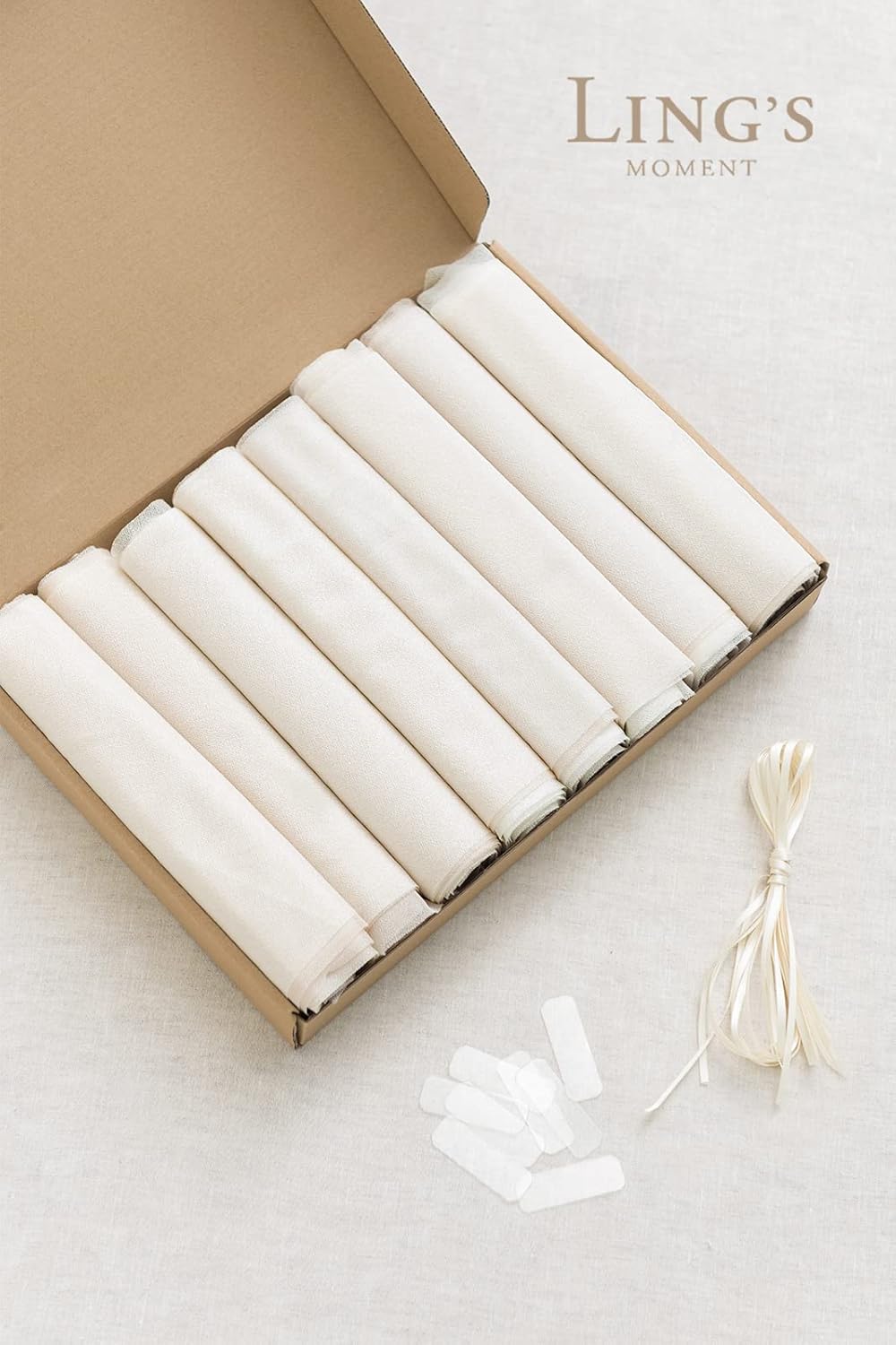 Lings Moment 16 Piece Wedding Chair Sash Set
