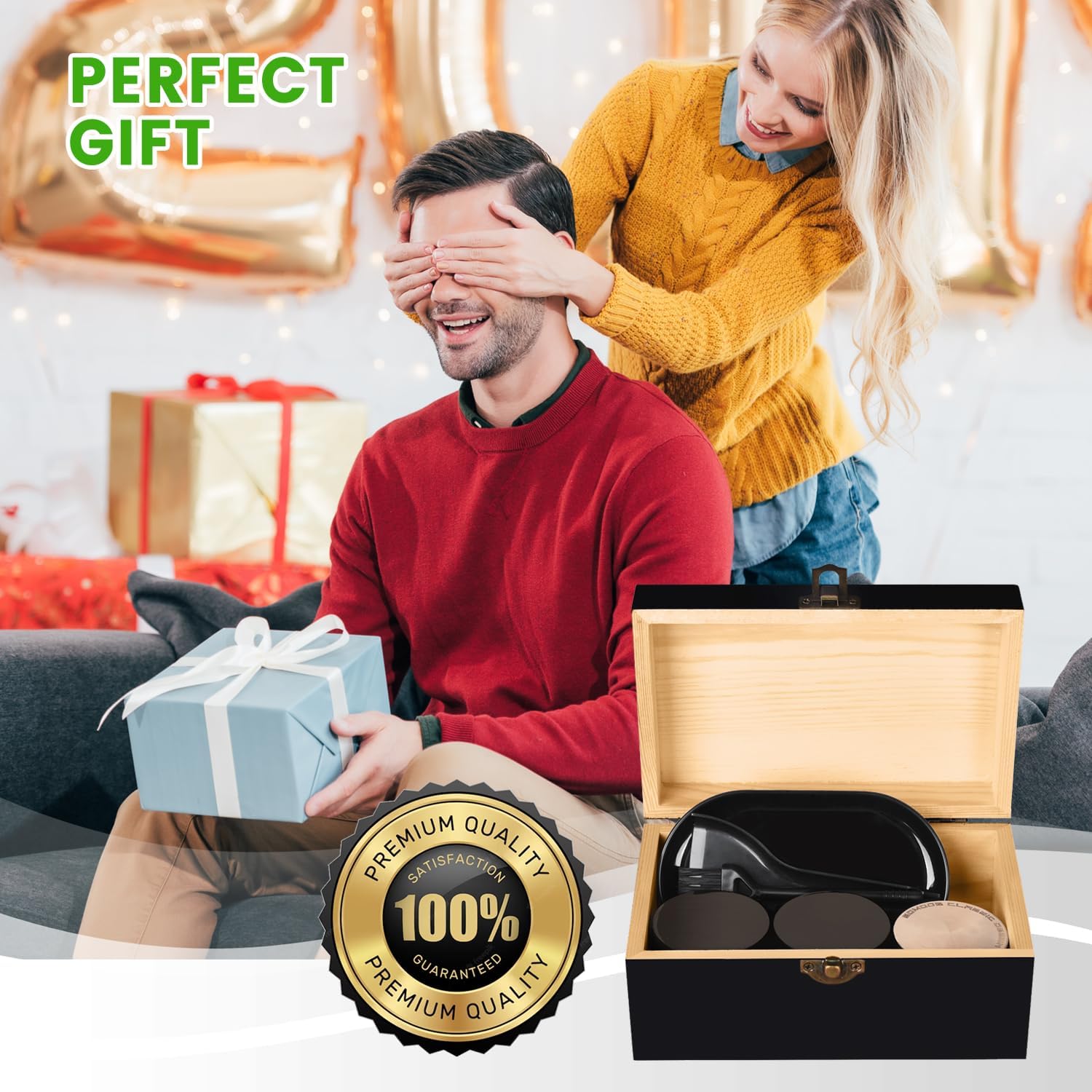 Premium Wooden Storage Box Combo Kit