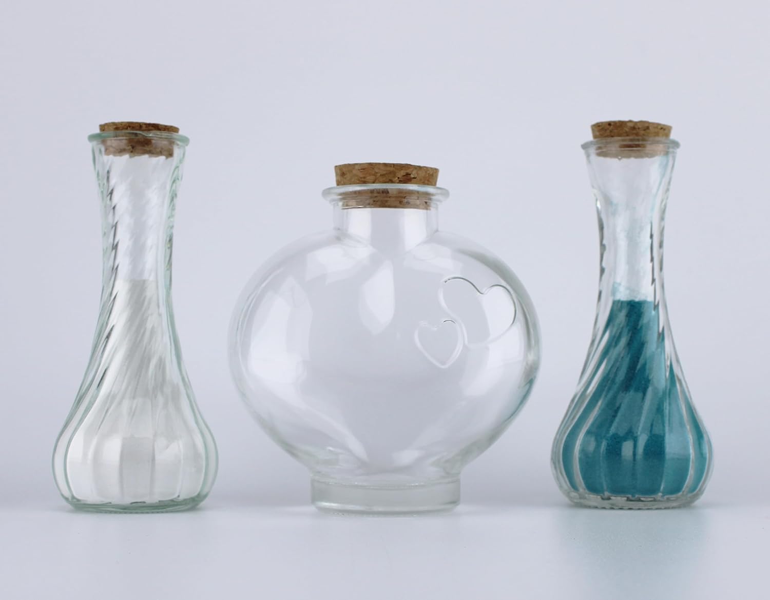 CHENGXINWENHUA Unity Sand Ceremony Set Wedding Decorative Jars