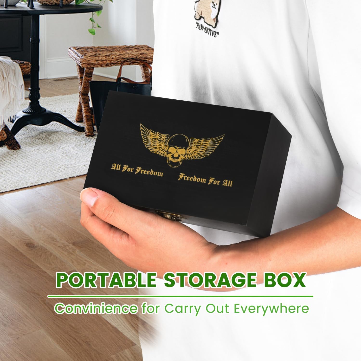 Premium Wooden Storage Box Combo Kit