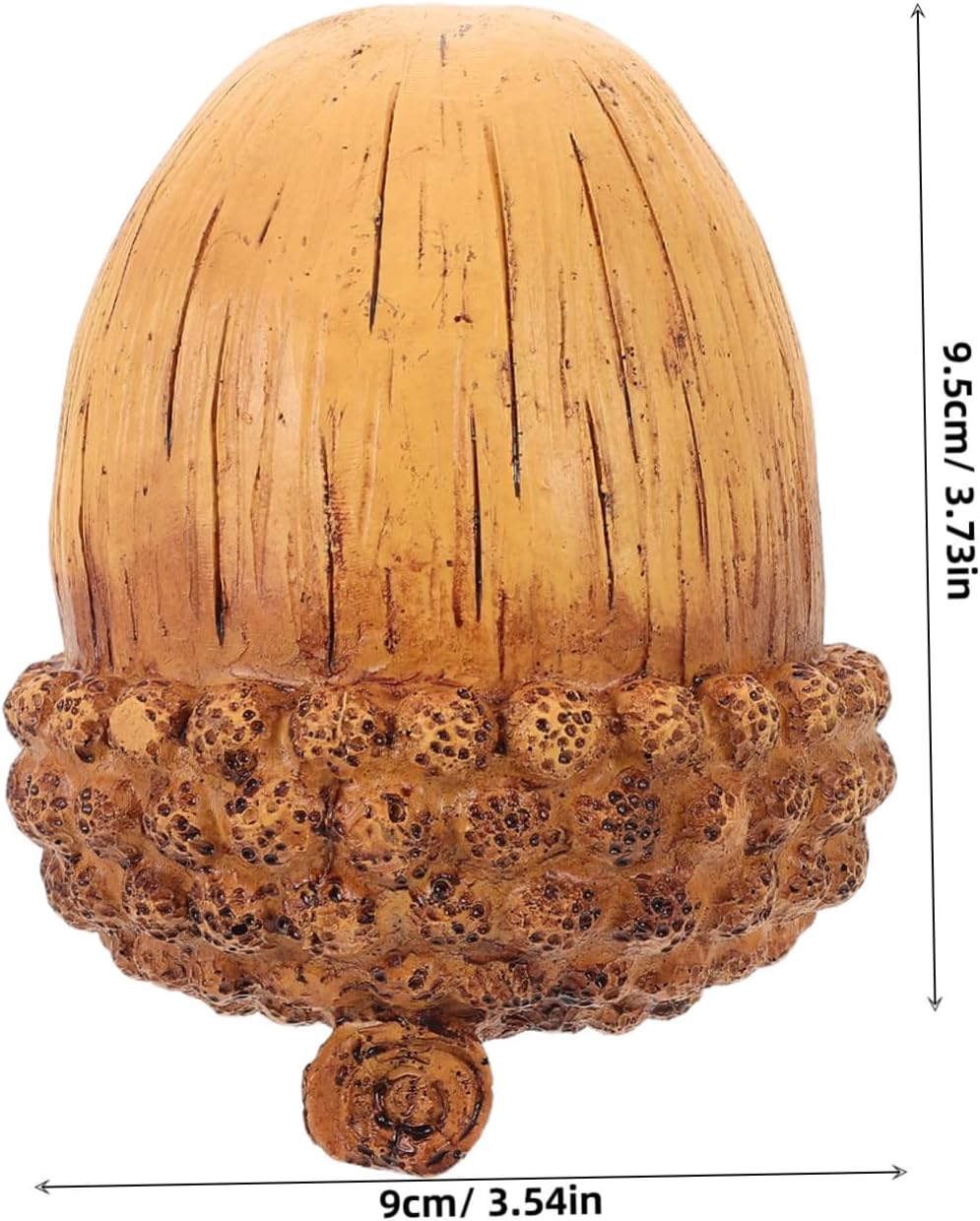 Artificial Acorn Figurines Durable Resin Fall Decor
