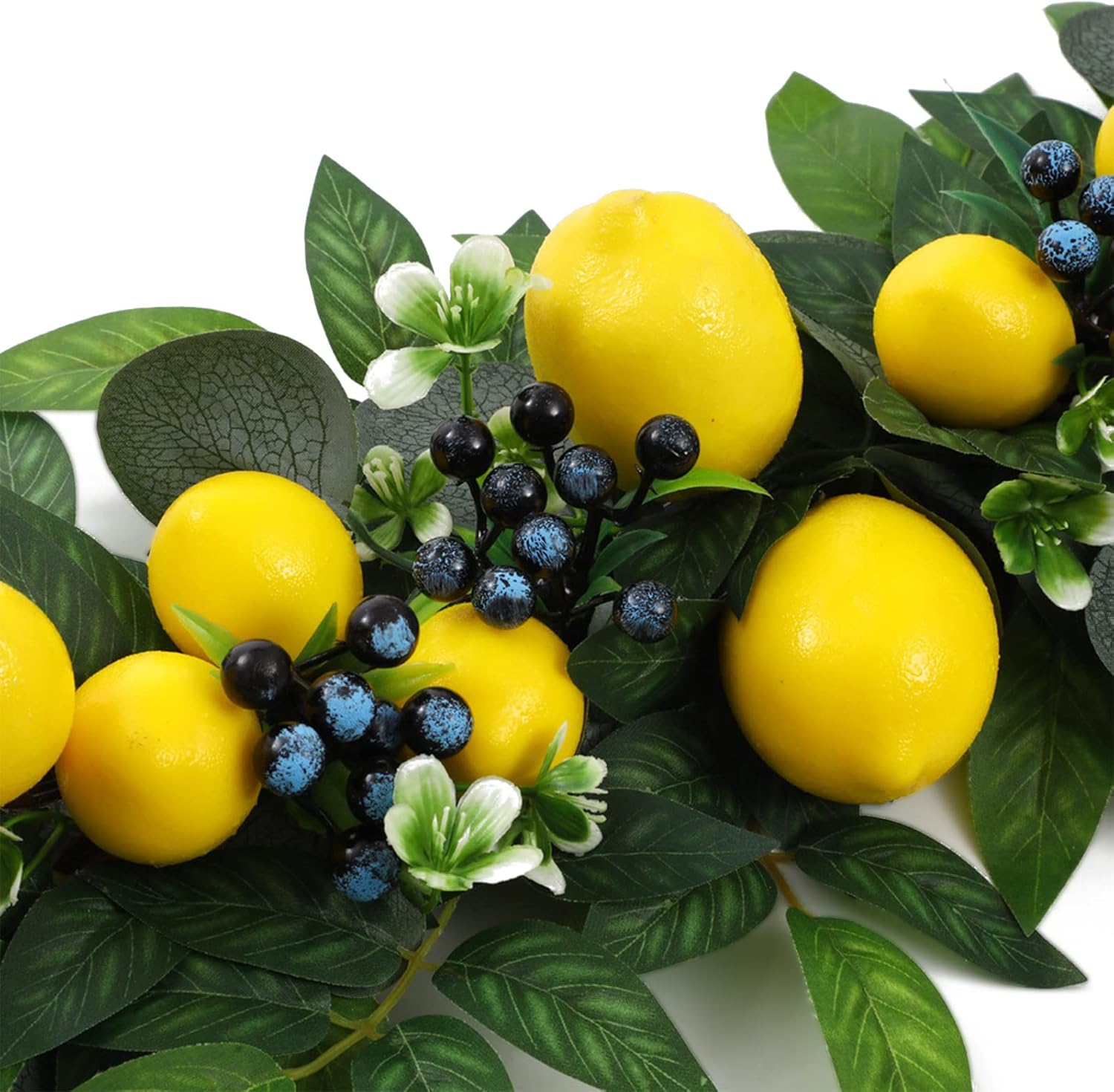 256 Inch Artificial Lemon Swag for Front Door