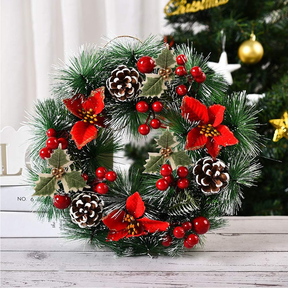 Christmas Wreath Front Door Winter Decor