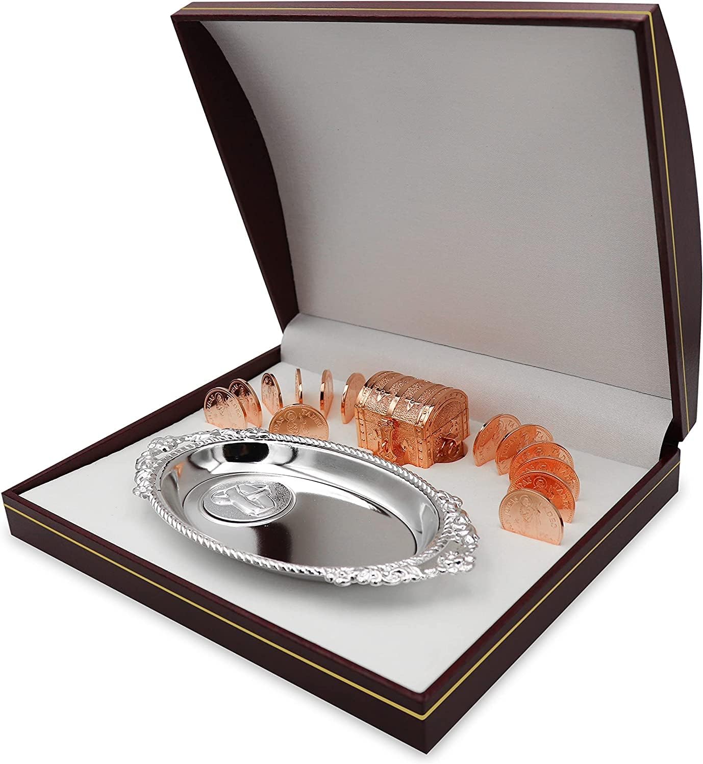EHV Wedding Unity Coins Set - Traditional Decorative Box