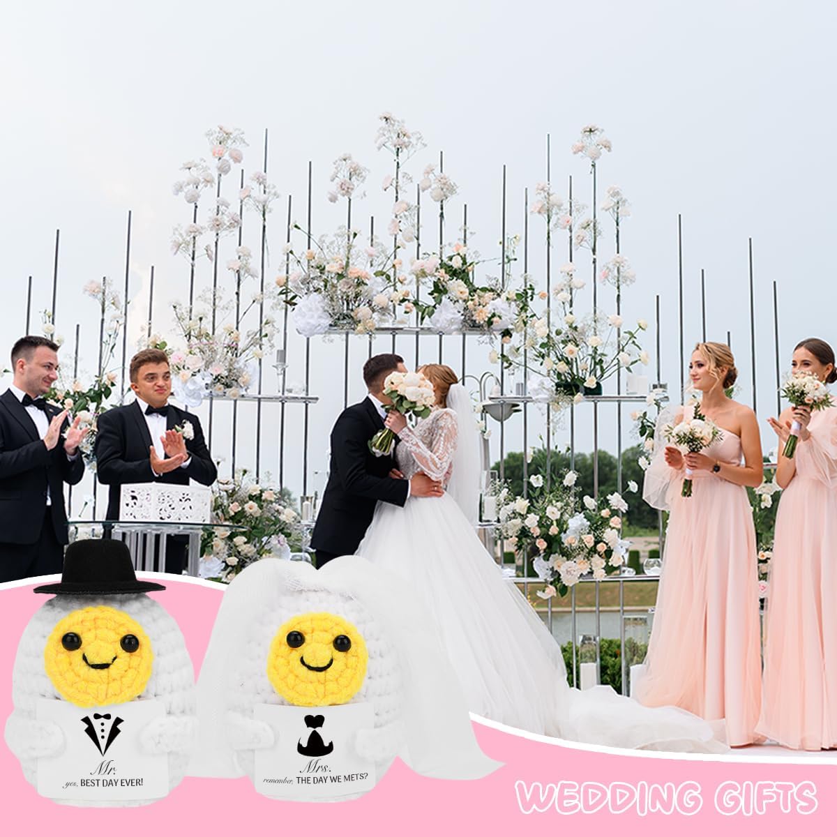 Wedding Doll Set for Couples and Newlyweds