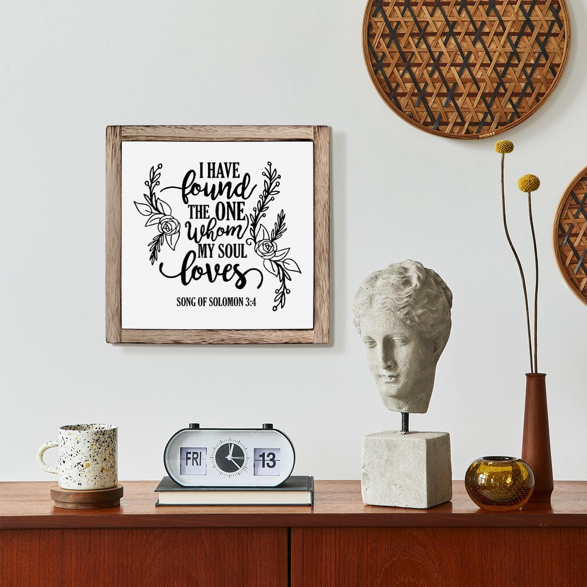 Biblical Love Scripture Wall Decor Christian Wedding Gift