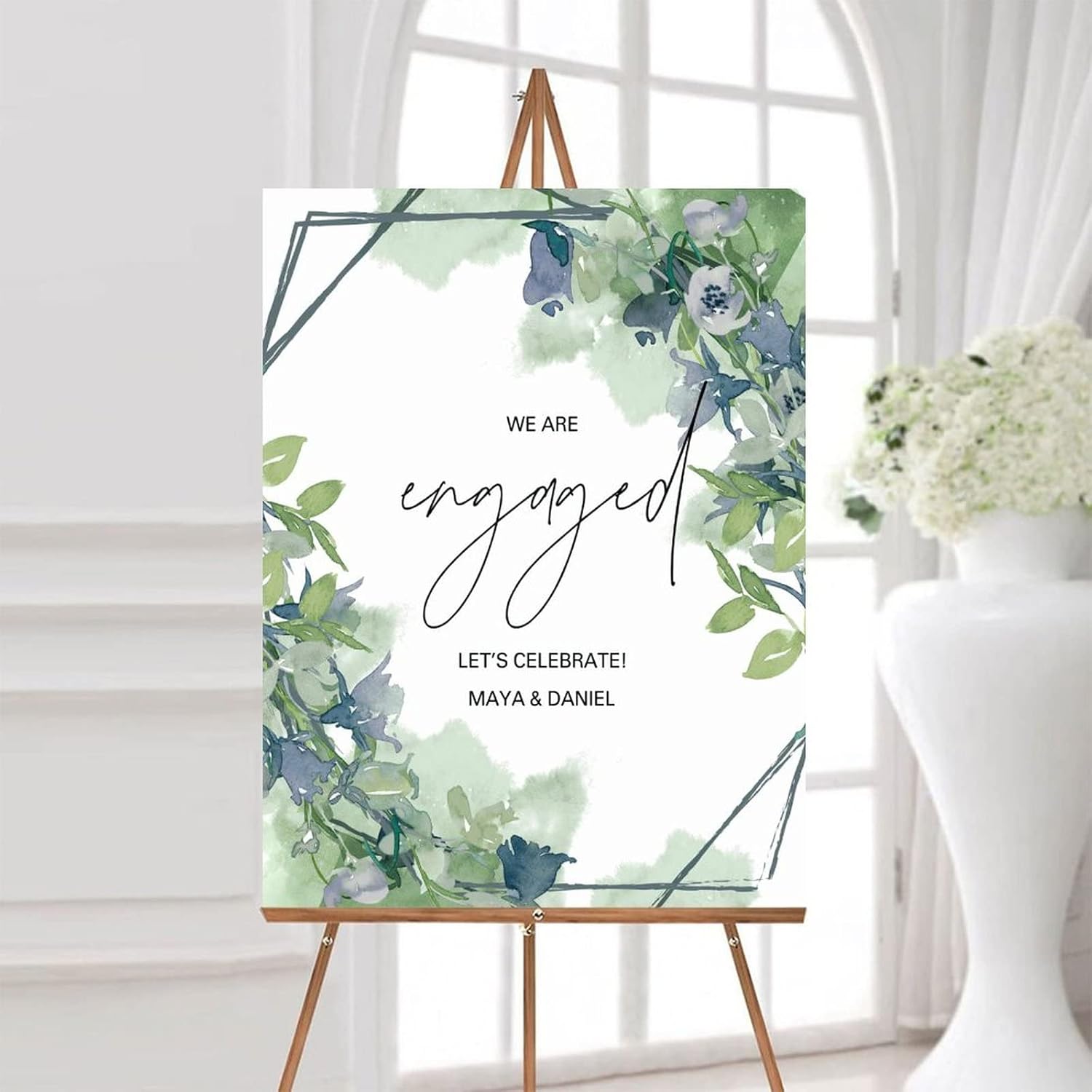 Custom Wedding Welcome Sign 12x16 Inch Wood Decor
