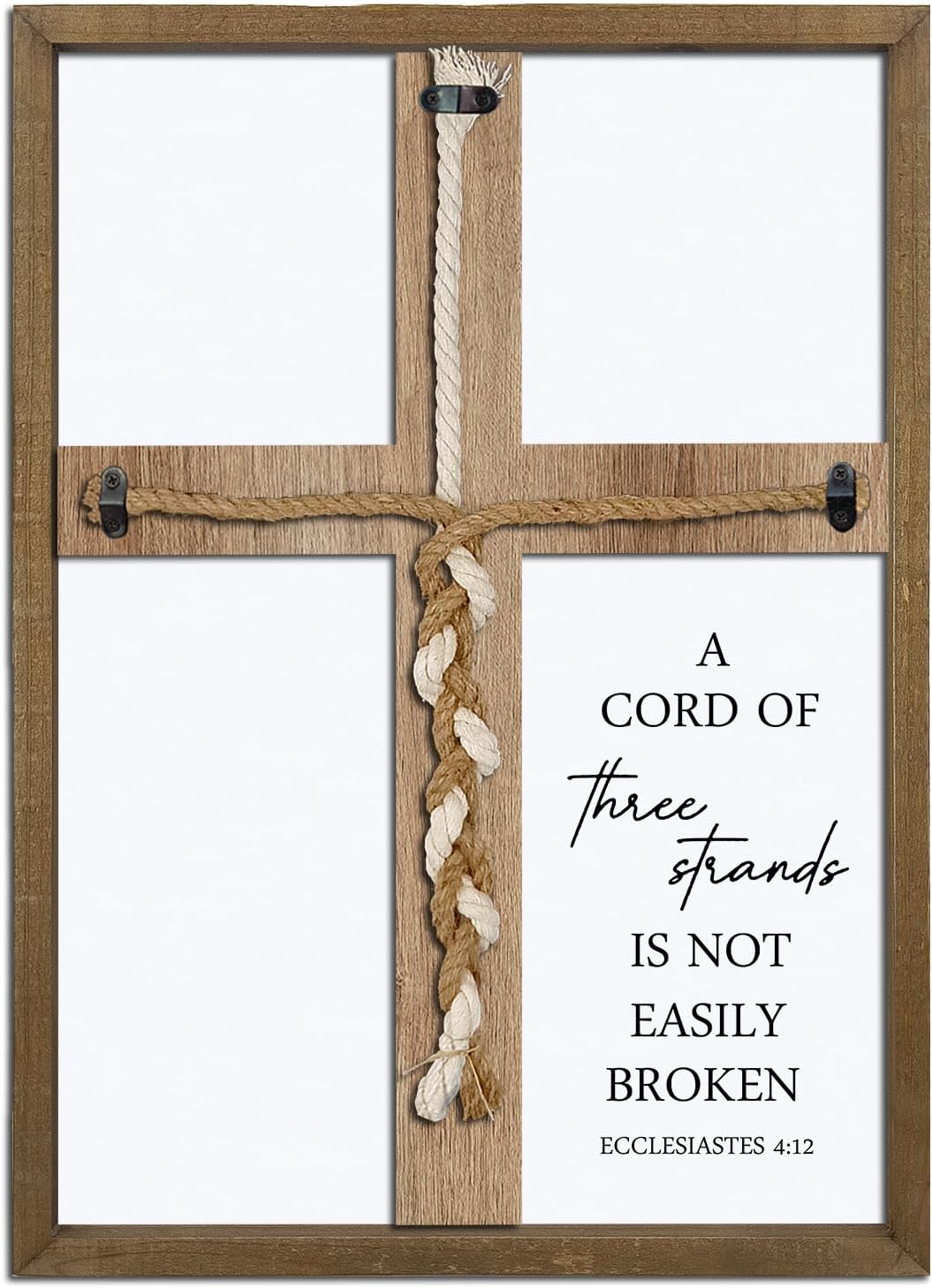 Surfapans Three Strand Unity Cross Wedding Sign