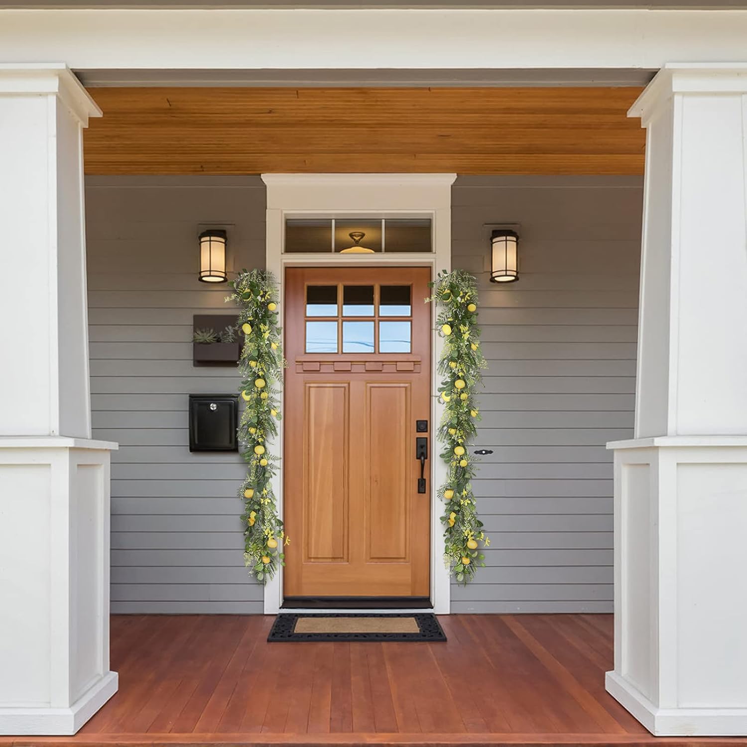 I-GURU 6 Foot Spring Fruit Garland Door Decor