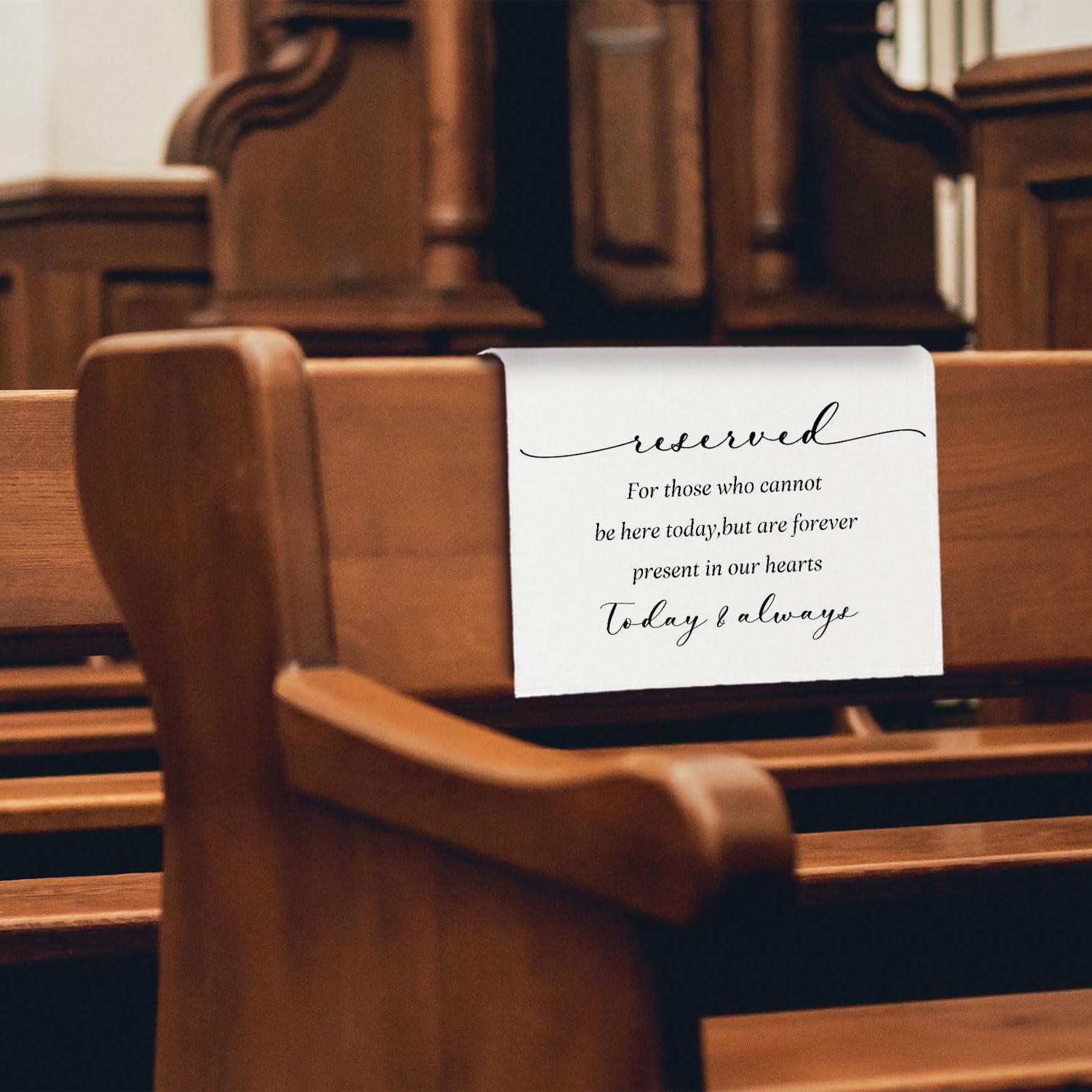 In Loving Memory Wedding Sign 1 Pc Reserved Seat Cloth