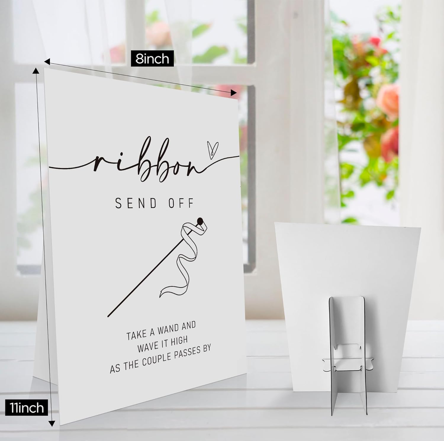 OXEDP Ribbon Send Off Sign 8x11 Inch