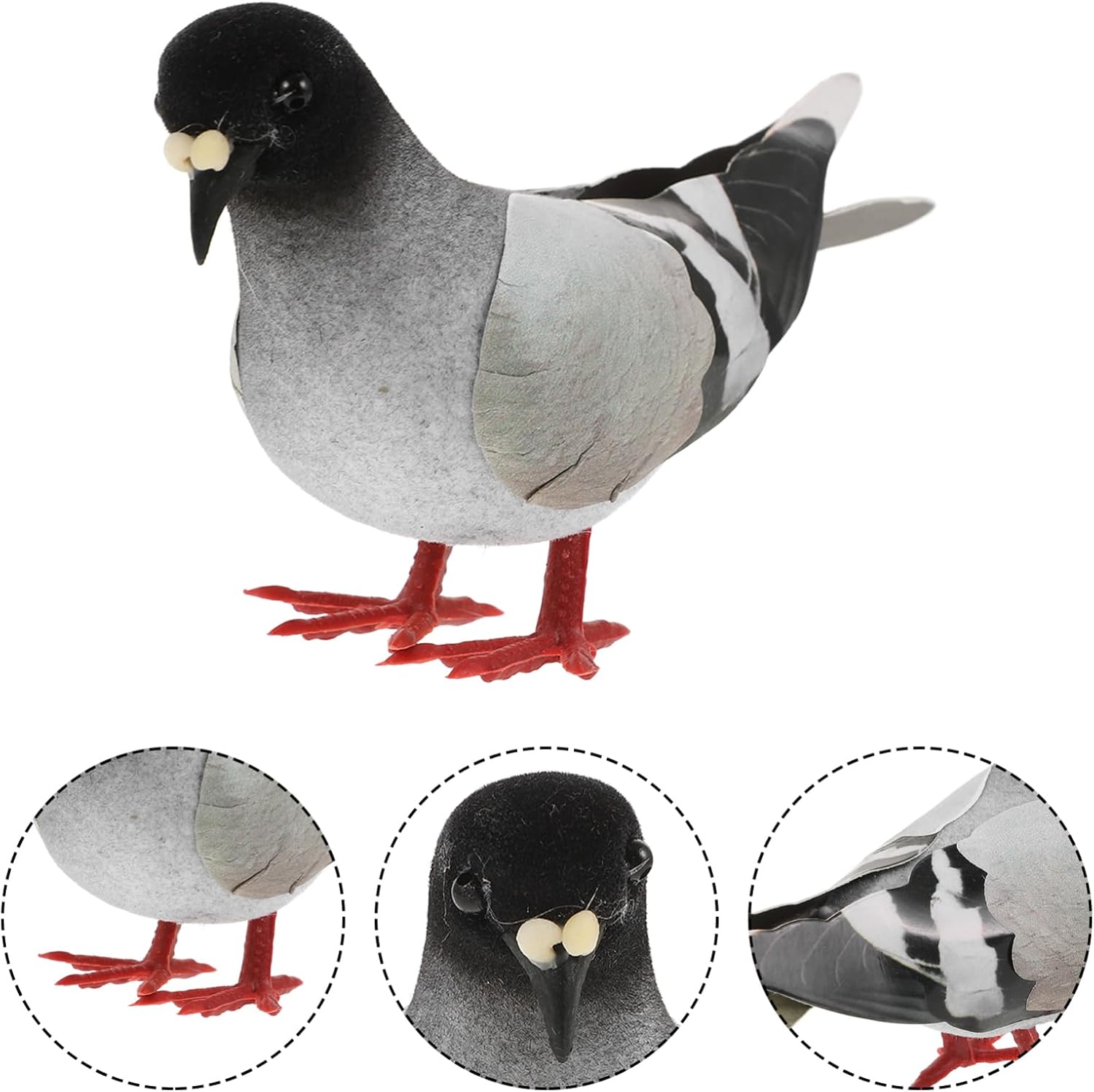 Foam Pigeon Model Artificial Dove Garden Decor
