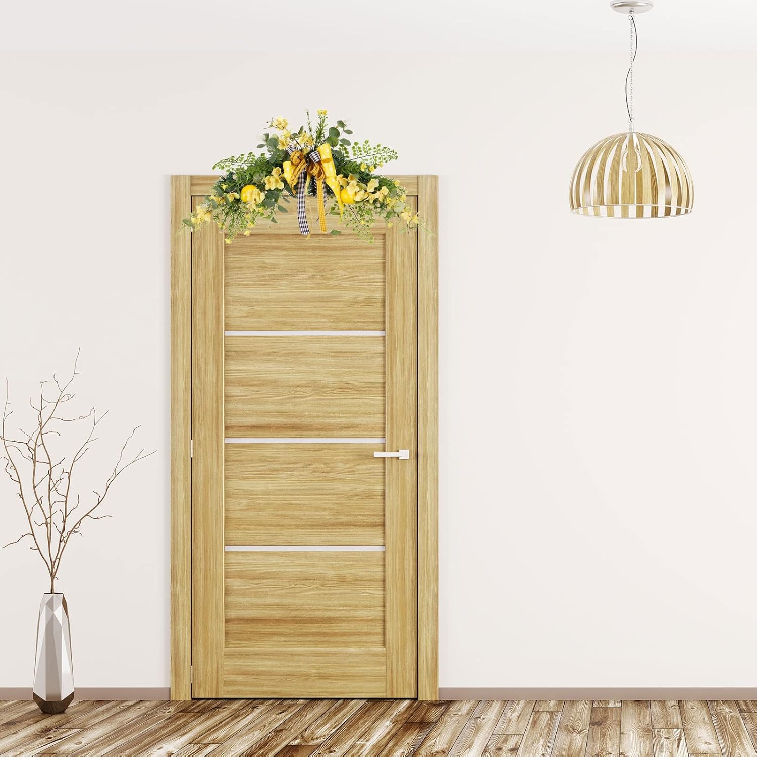 Artificial Lemon Swag for Front Door Wedding Decor