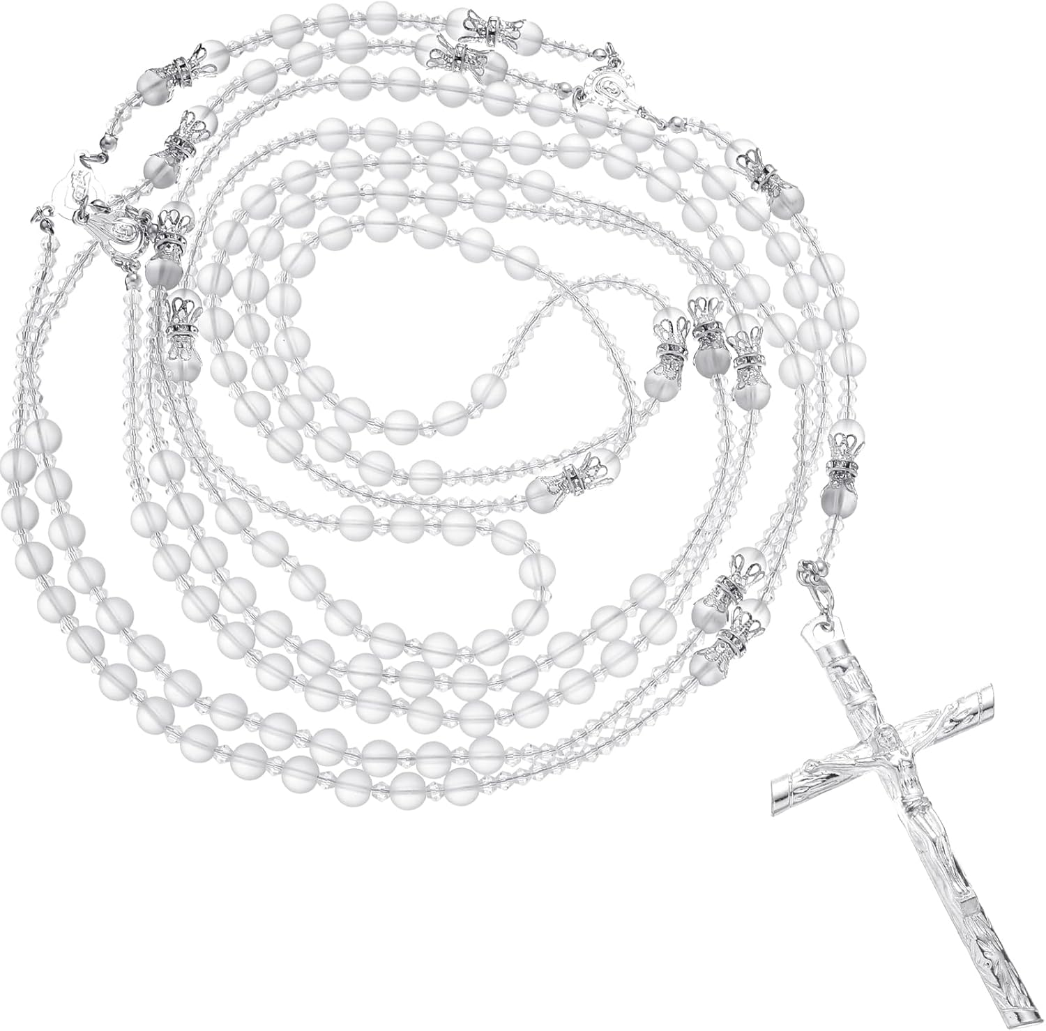 Nosiny Silver Cross Wedding Lasso Handcrafted