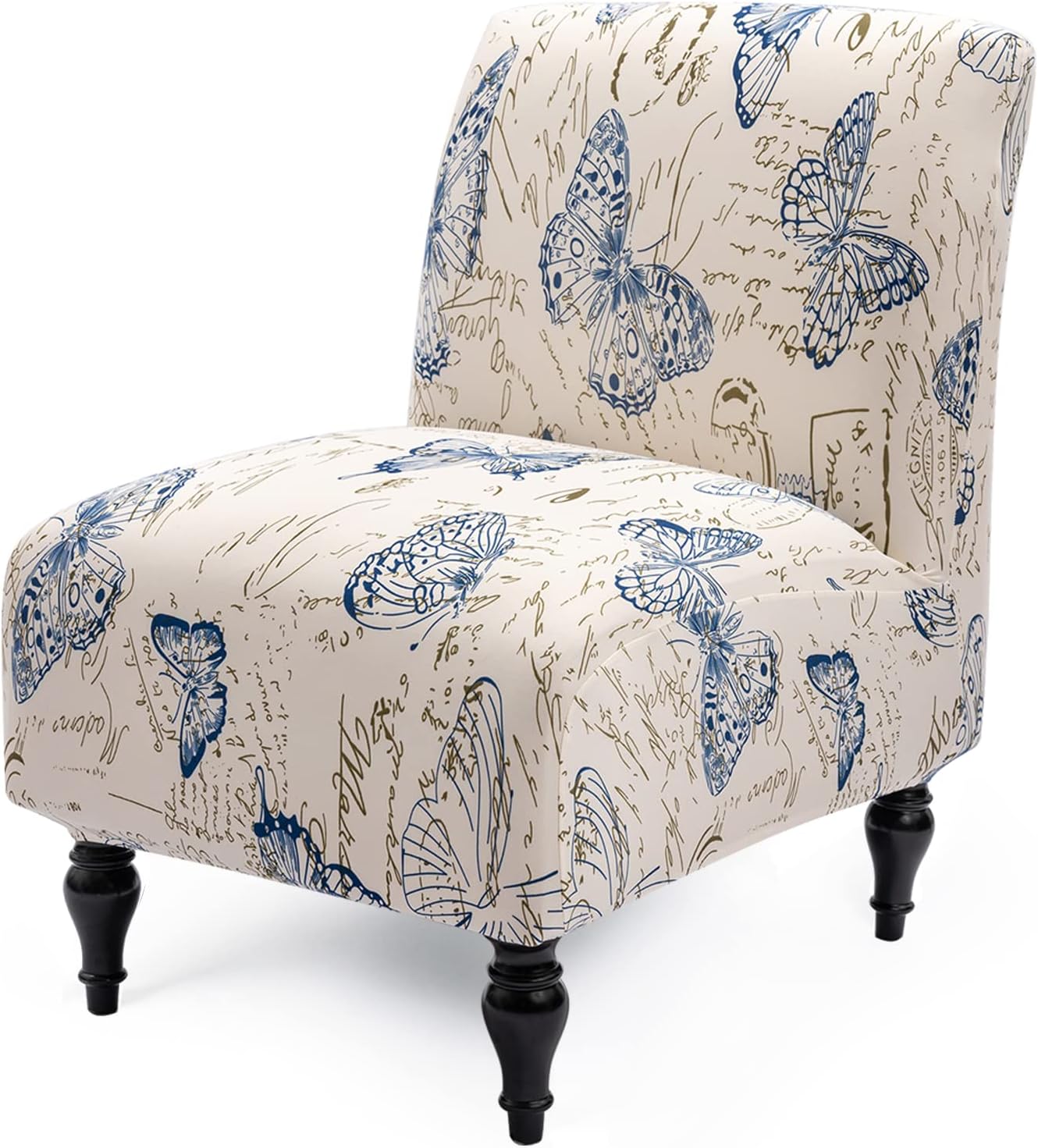 Iauddy Armless Accent Chair Slipcover Cover