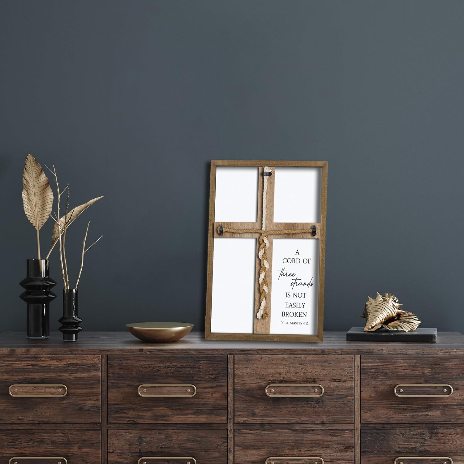 Surfapans Three Strand Unity Cross Wedding Sign