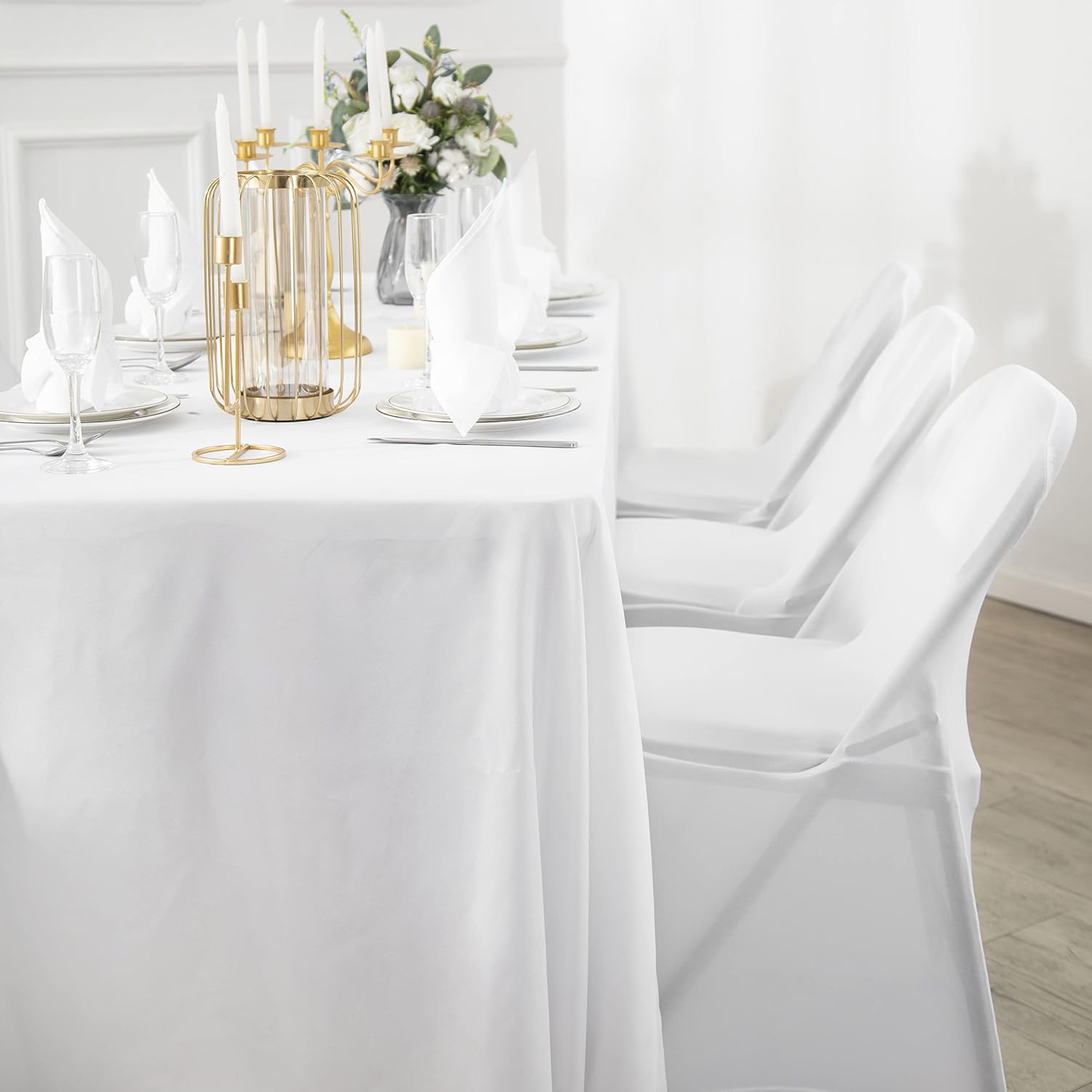 Spandex Chair Covers 25PCS Stretchable for Home Events