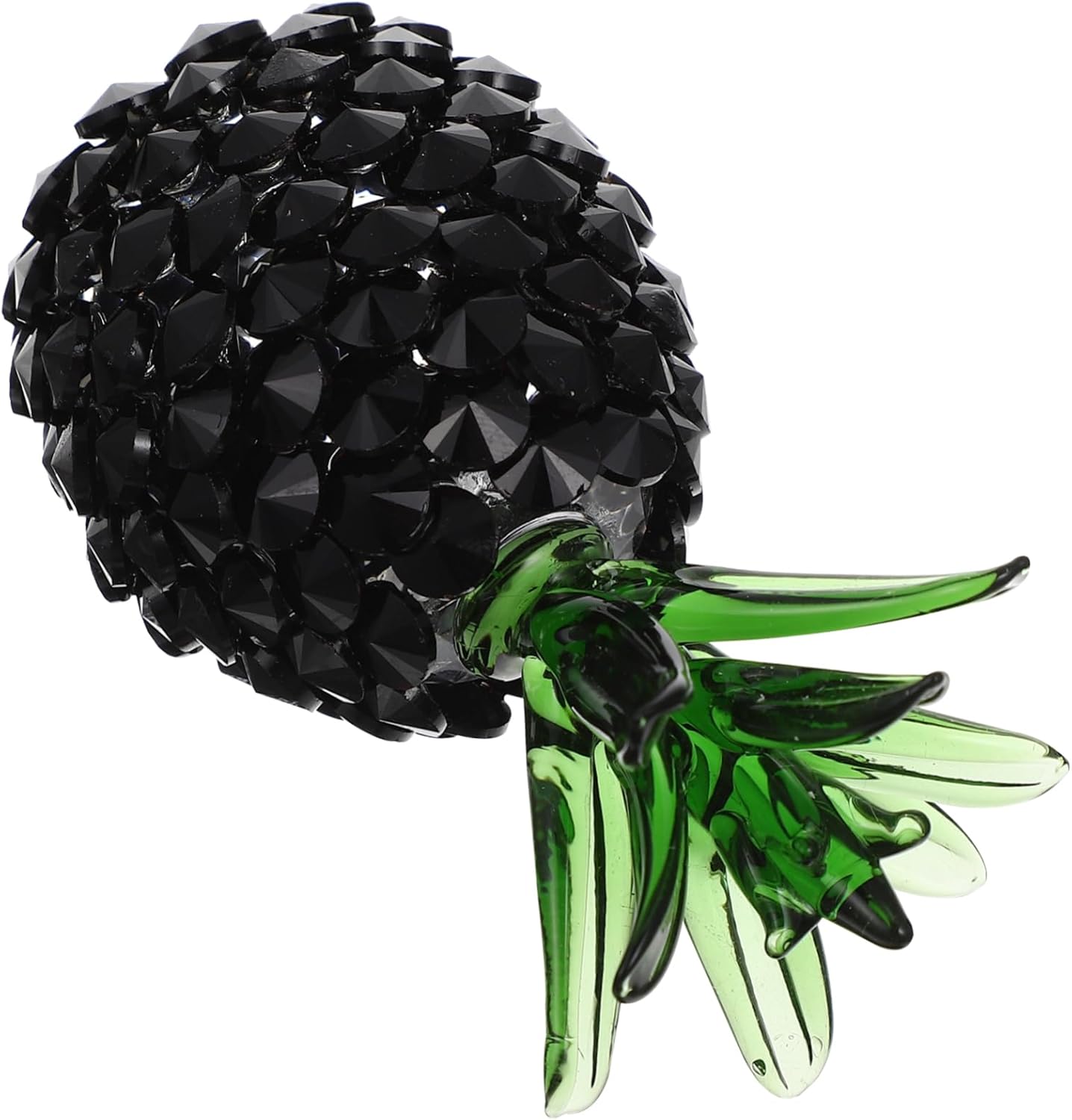 Decorative Pineapple Statue Artificial Glass Wall Art for Home