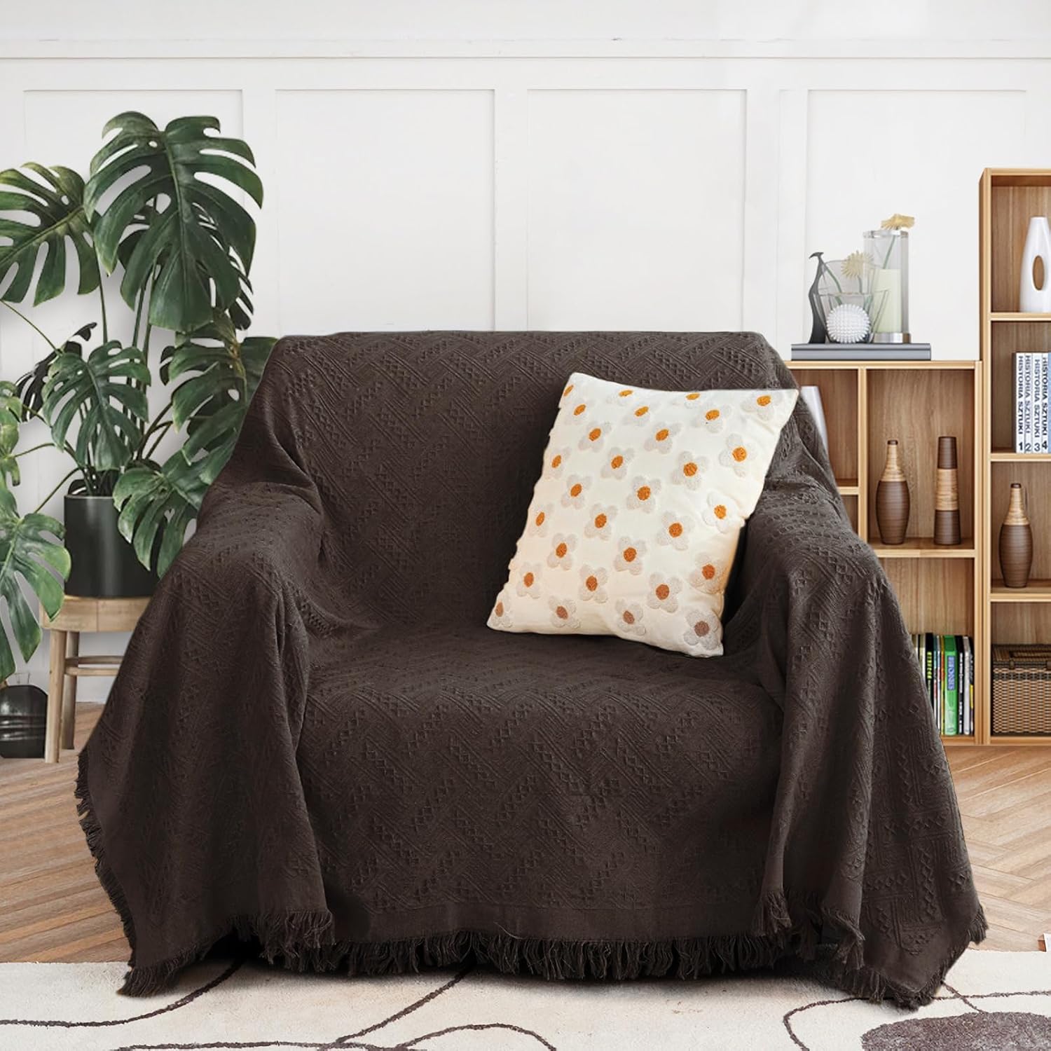 MEETSKY Sofa Covers for Small Couch and Loveseat