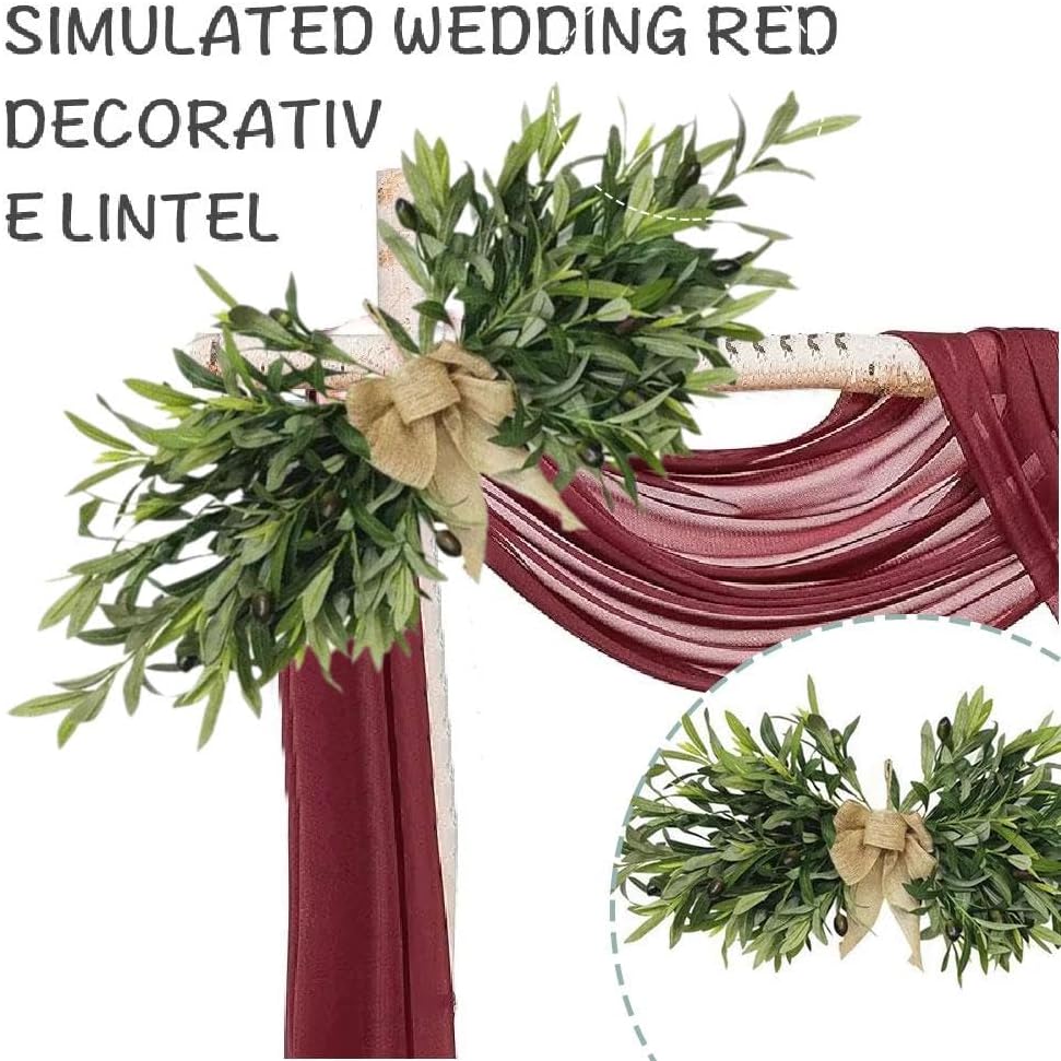 2362 Inch Artificial Olive Flower Swag for Home Decor