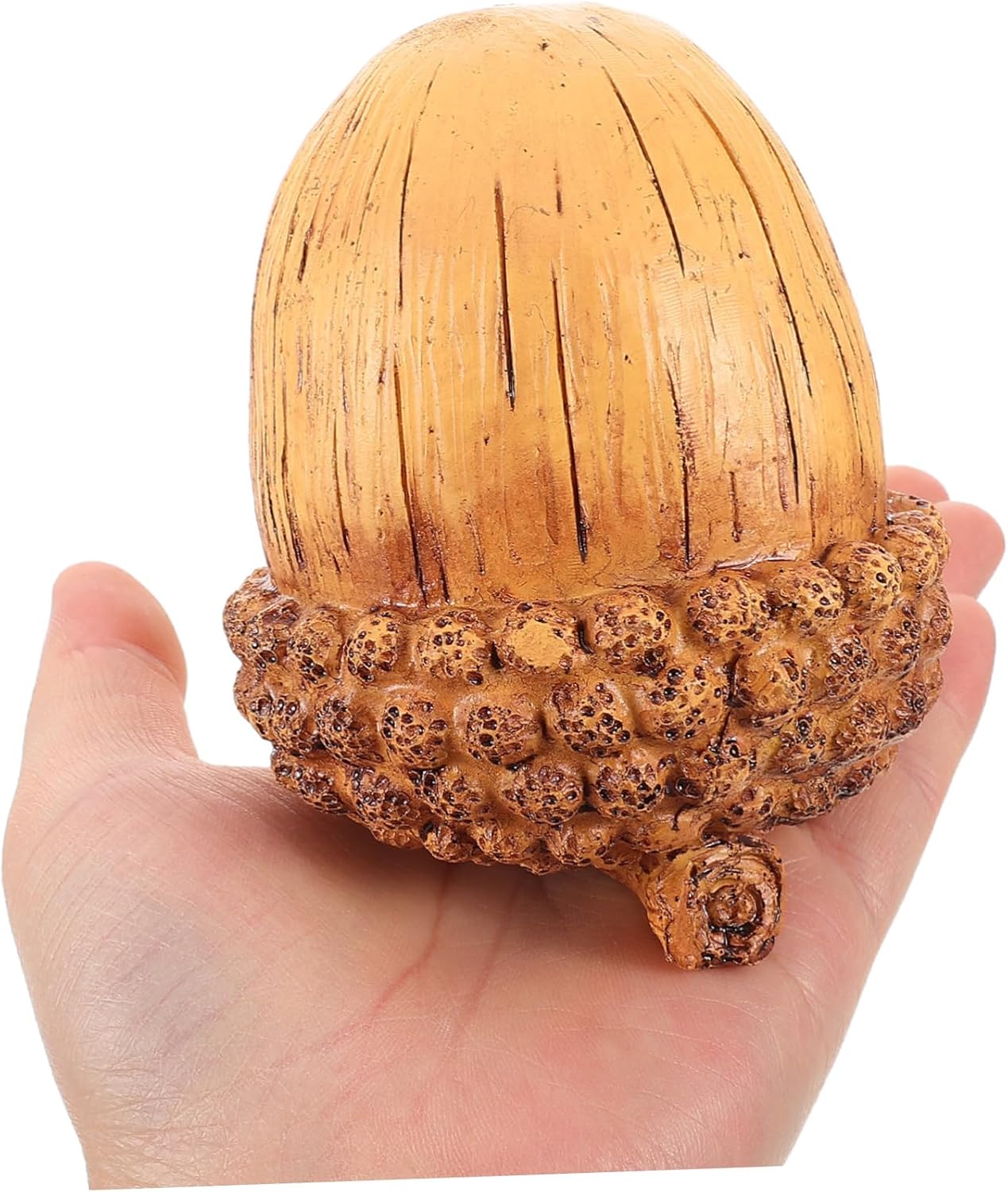 Artificial Acorn Figurines Durable Resin Fall Decor