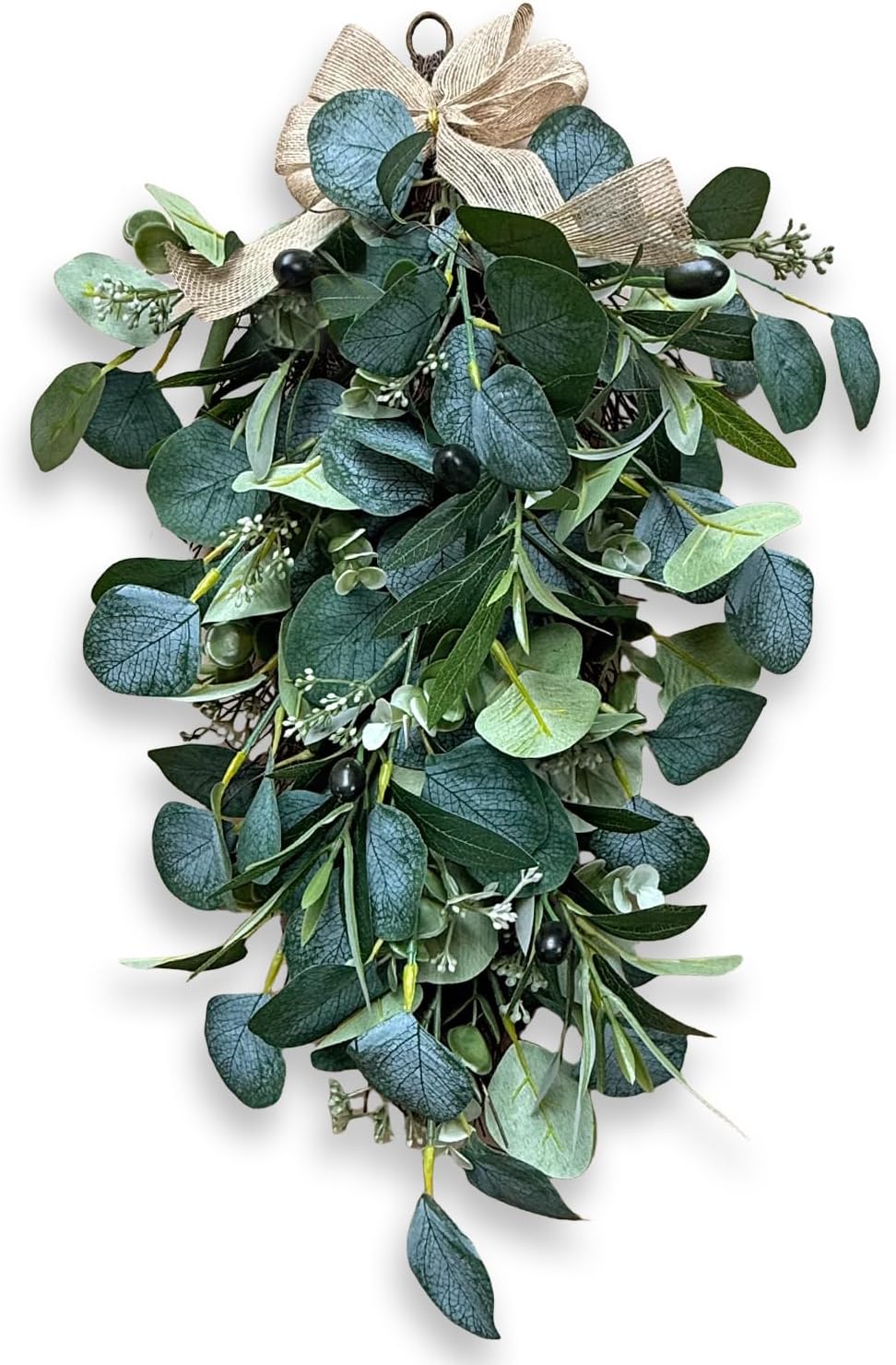 177 Inch Eucalyptus Leaf Wreath for Front Door