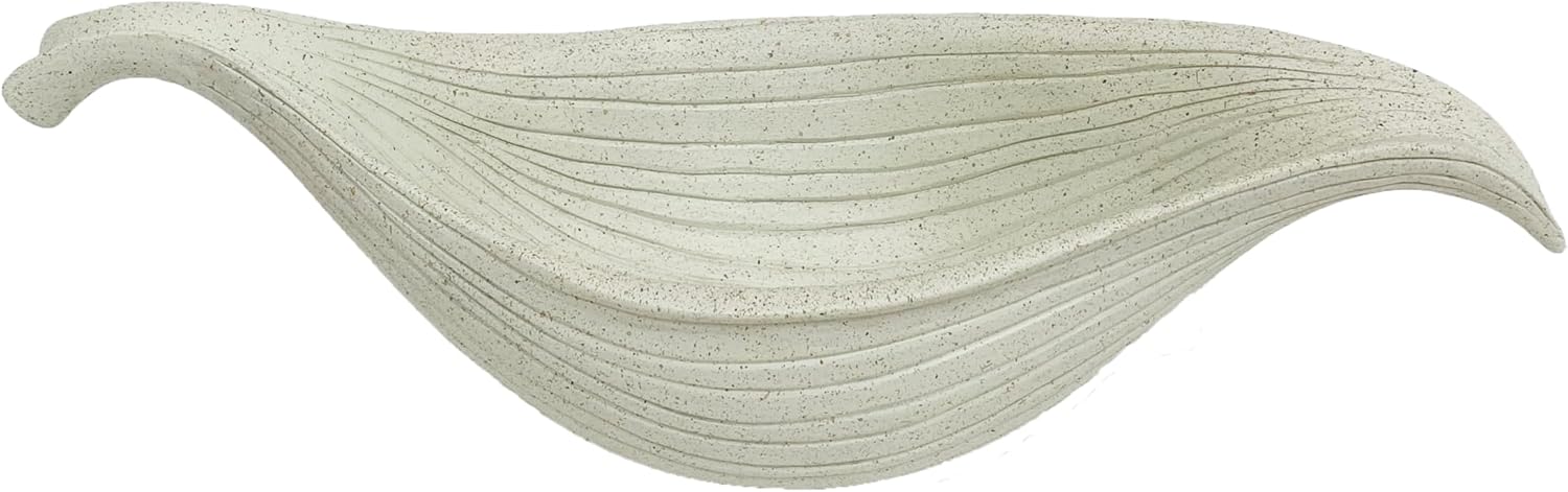 126 Inch Decorative Leaf Bowl for Home Entry Table