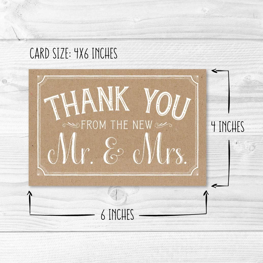 Hadley Designs Boho Wedding Signs Set 9 Pieces with 24 Thank You Cards