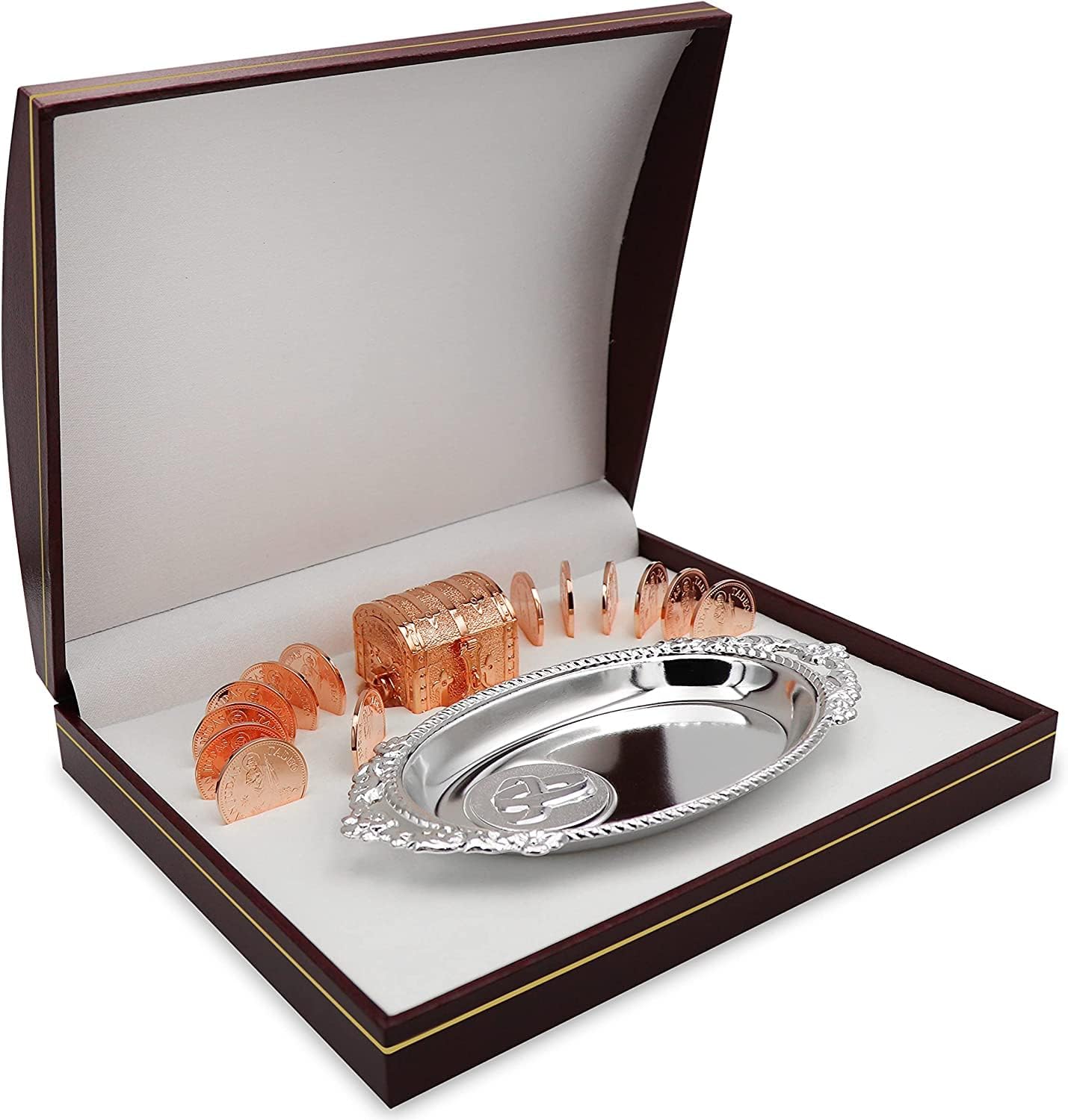 EHV Wedding Unity Coins Set - Traditional Decorative Box